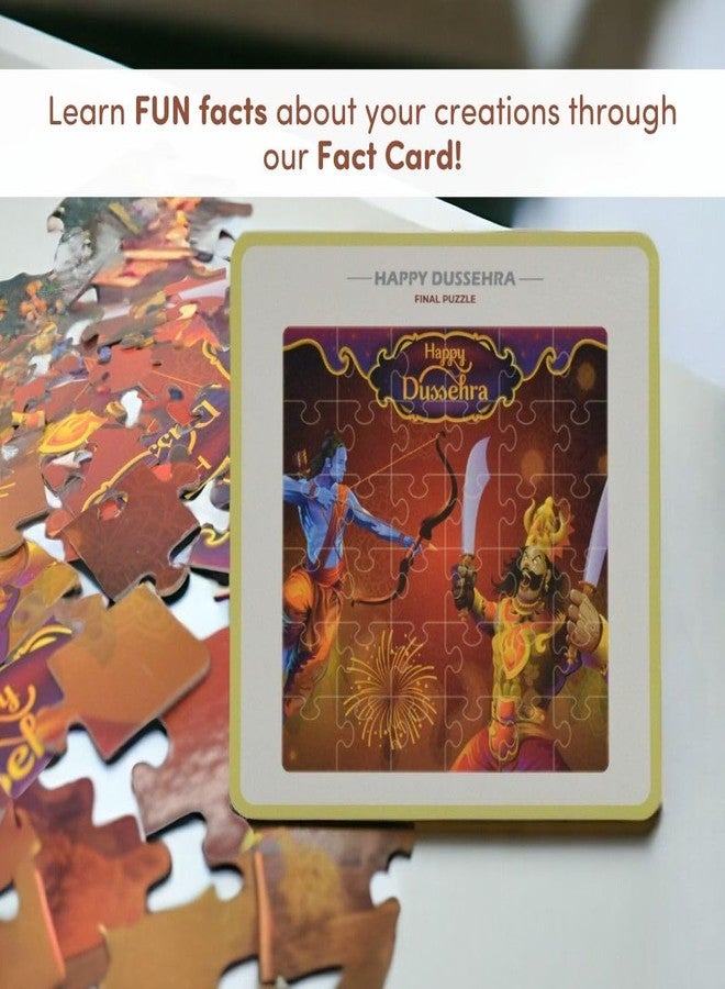 Mittimate Dussehra Festival Jigsaw Puzzle Game for Kids Age 4 to 6 Old I 36 Pieces Puzzle Toy I Birthday Gift for Children - Image 2